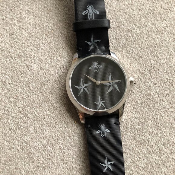 Gucci G-Timeless Bee and Star Holgram Quartz Watch, 38 mm - Picture 5 of 6